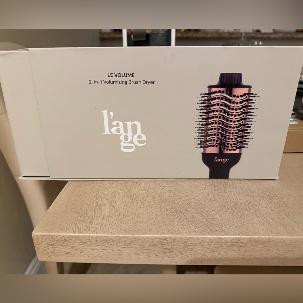 Lange Le Volume 2-in-1 Brush Dryer - Black and Rose Gold